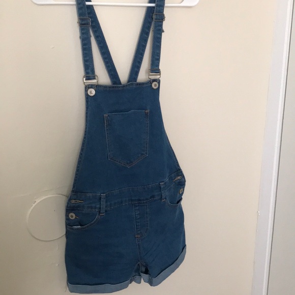 denim overalls - Picture 1 of 2